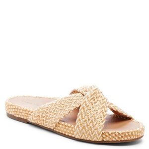 Lucky Brand Yellow Fynna Sandal Size 9